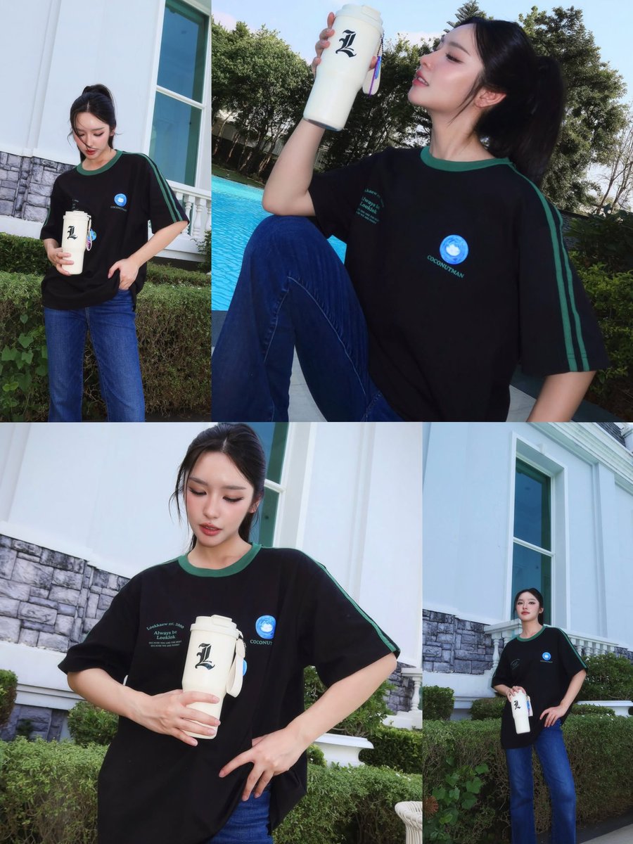 Patchaaaa_TTT's tweet photo. ทำไมลูกแก้วใส่แล้วเท่จังอ่ะ🤩😎

เสื้อสวยมากเวลาอยู่บนตัวลูกแก้วยิ่งสวย แก้วน้ำก็สวยแบบเรียบหรูดูแพงสุดๆ

SUMMER CRUSH LK 21
#lookkaewkamollak
#AlwaysLookkaewAlwaysLooklok
#LookkaewBirthday
#AlwaysWithLookkaew https://t.co/B9X0WRl0hQ