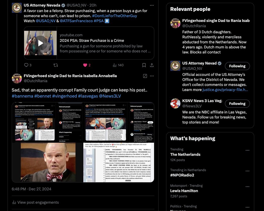 Vingerhoed Dutch Dad to Rania Isabella Annabella tweet media