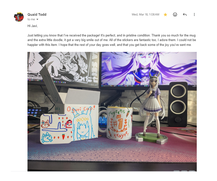 snack 🍔👾🦇 ➡️ making uma mugs! tweet media