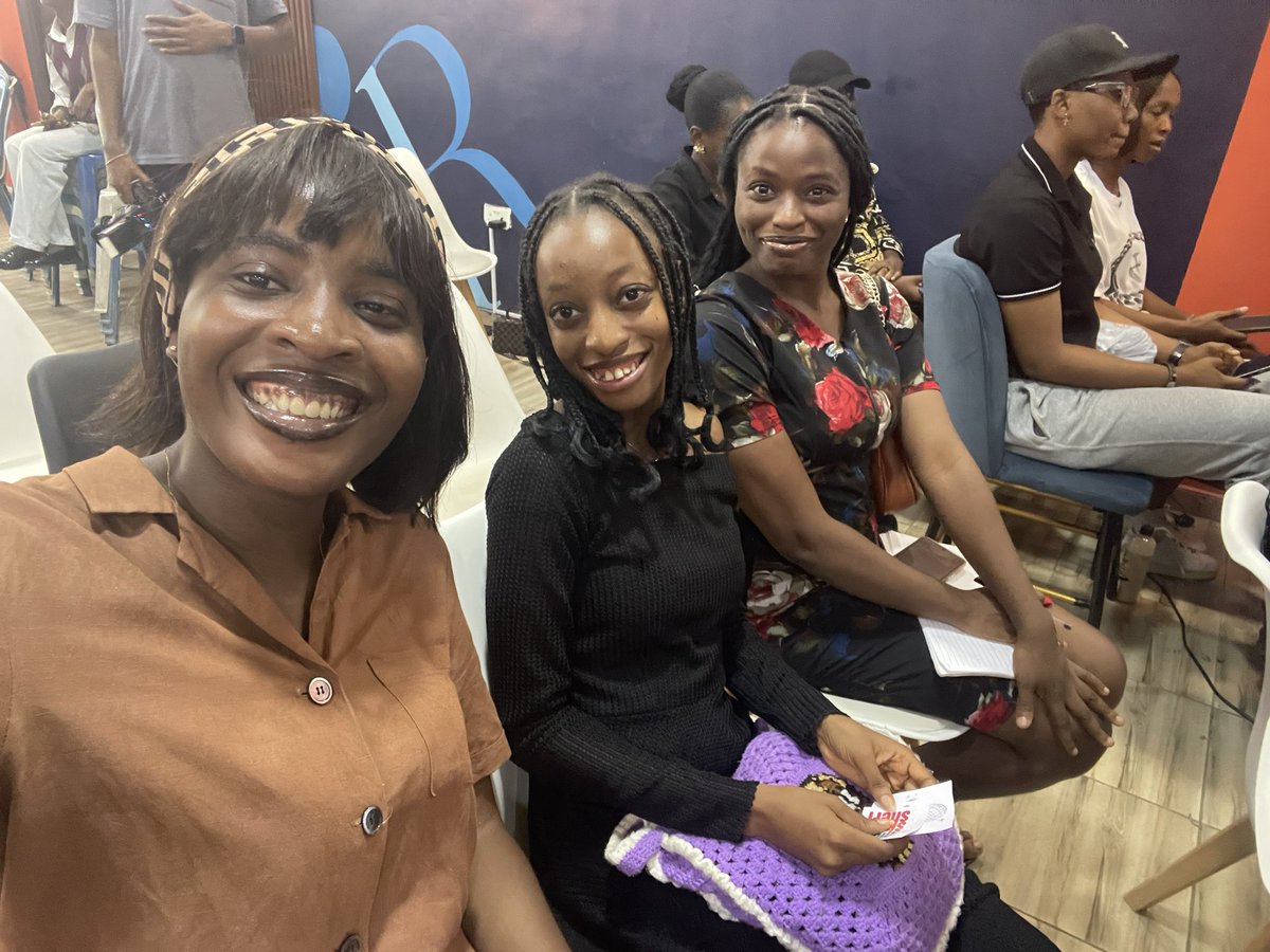 Ellonchain's tweet photo. I’m Live at @shefiorg 
So far I’ve learnt that I should go all out and be shameless about it. 
I even connected with @_storychaindiva and @EnePreciou32073 🤭🙈 https://t.co/69ochWICwq