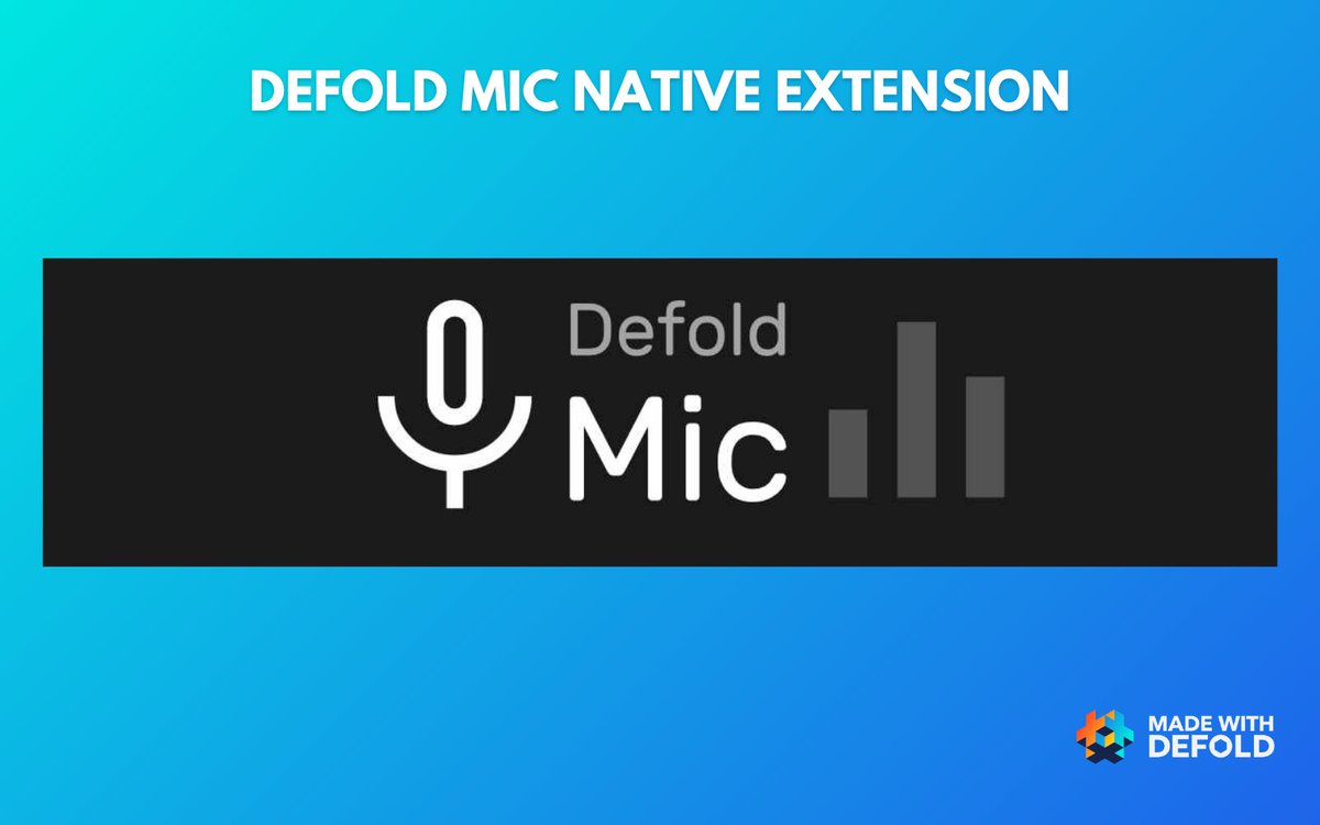 Defold Engine tweet media