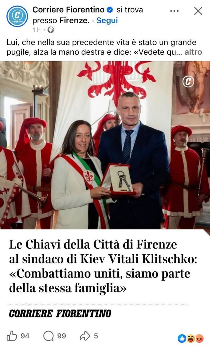 LutherB4891392's tweet photo. Attualmente Vitali gestisce tutti i bordelli di Kiev.
Ora, avevamo aspettative basse su questa classe politica, ma onorare un magnaccia e sfruttatore della prostituzione é un livello mai raggiunto https://t.co/V8UbwY1Owh