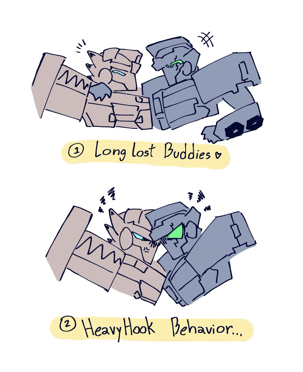 🦏🐘 พี่ๆจะรู้จักกันไหม อยากเห็นพี่ๆคุยกันจังคับ🥹#메탈카드봇 #metalcardbot