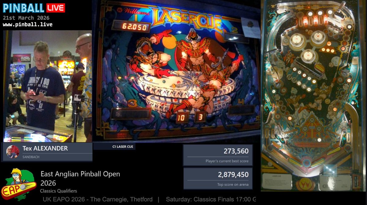 Pinball LIVE tweet media