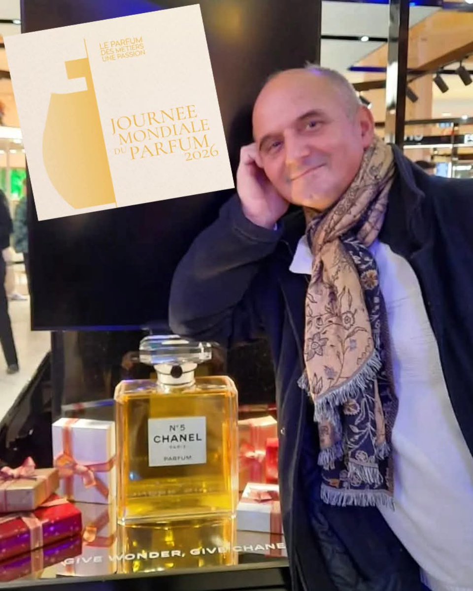Aujourd'hui, c'est la journée mondiale du parfum !
Le parfum 
Des métiers 
Une passion 
Dédicace à <a href="/Scorpionnella7/">Bellhennascorpelectra</a>
<a href="/scorpionnella/">Scorpionnella</a>

#JourneeMondialeDuParfum #PerfumeFondation