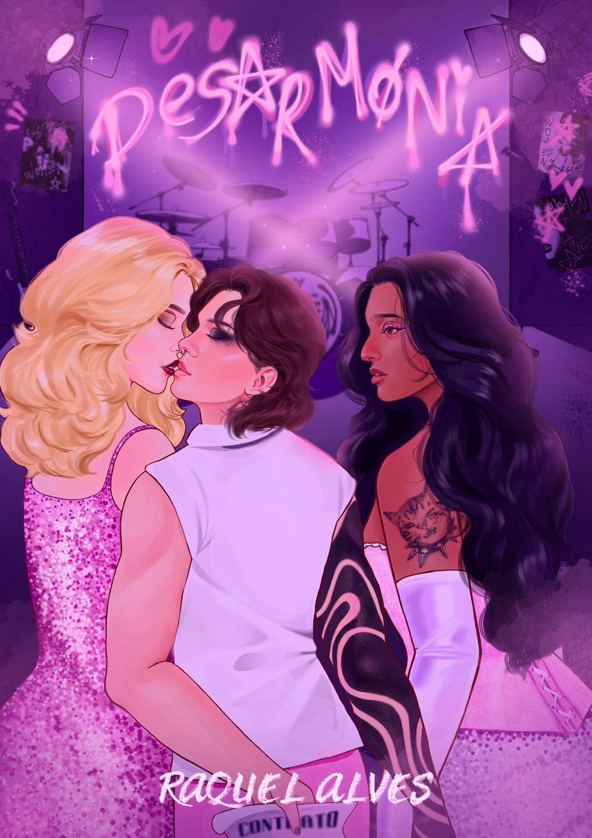 rxquelalves's tweet photo. FIM DE SEMANA DE LOLLA E BORA LER UM LIVRINHO SOBRE UMA BANDA BEM CAÓTICA???? ✨🎸❤️‍🔥

❤️‍🔥 Inimigas para Amantes 
💌 Contrato de namoro falso
🎸 Uma banda 
🗣️ Muitas confusões e brigas 
👩‍❤️‍💋‍👩 Romance lésbico 

Desarmonia já está disponível na Amazon e no K.U! 

https://t.co/dhmiY7XIzx https://t.co/XU4FfL5oZp