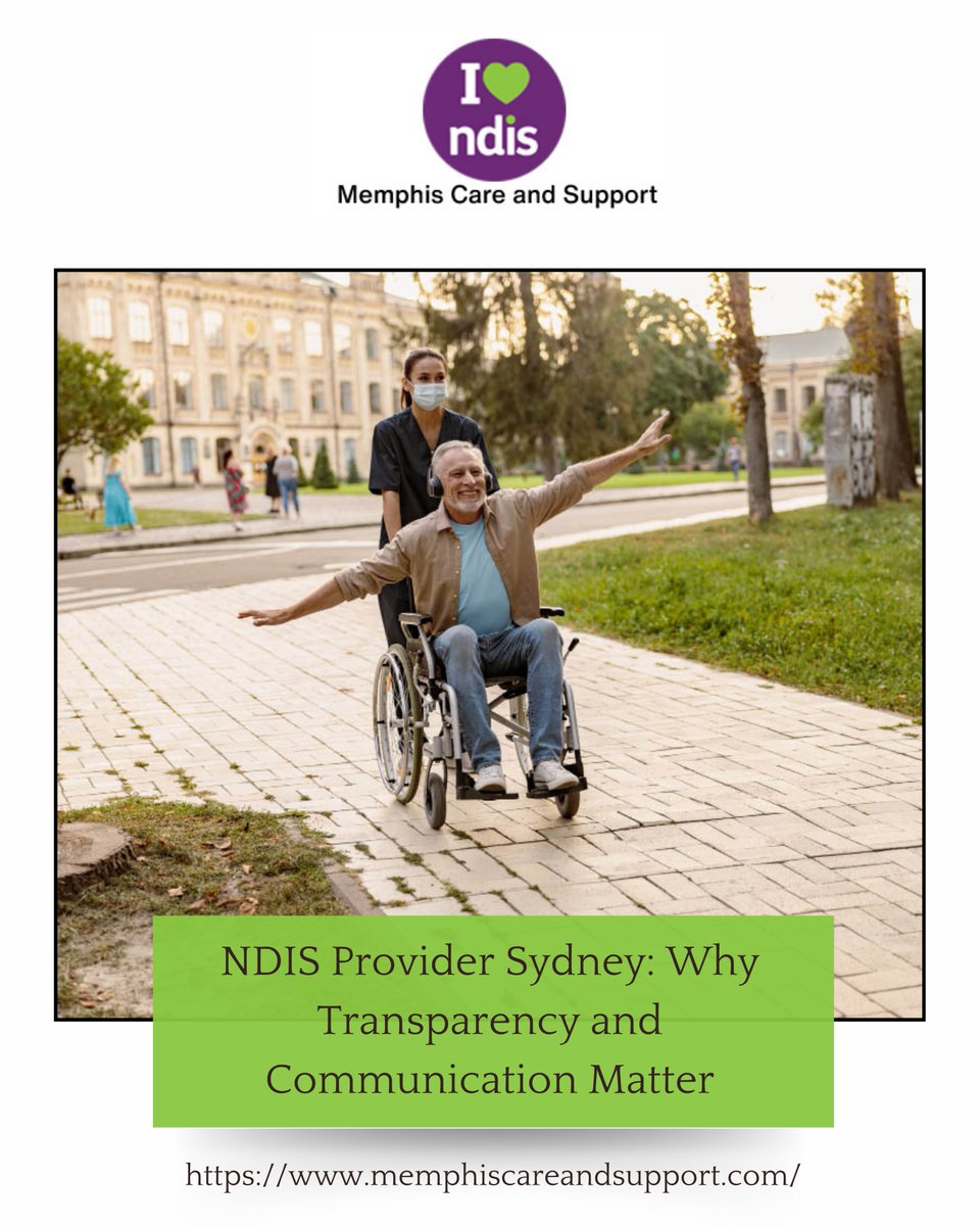 memphiscare's tweet image. NDIS Provider Sydney: Why Transparency and Communication Matter

memphiscareandsupport.com/ndis-service-p…

#NDISSupport #MemphisCare #DailyLiving #DisabilitySupport #InclusionMatters #CareAndSupport #IndependentLiving #NDISProvider #CommunityCare #Accessibility