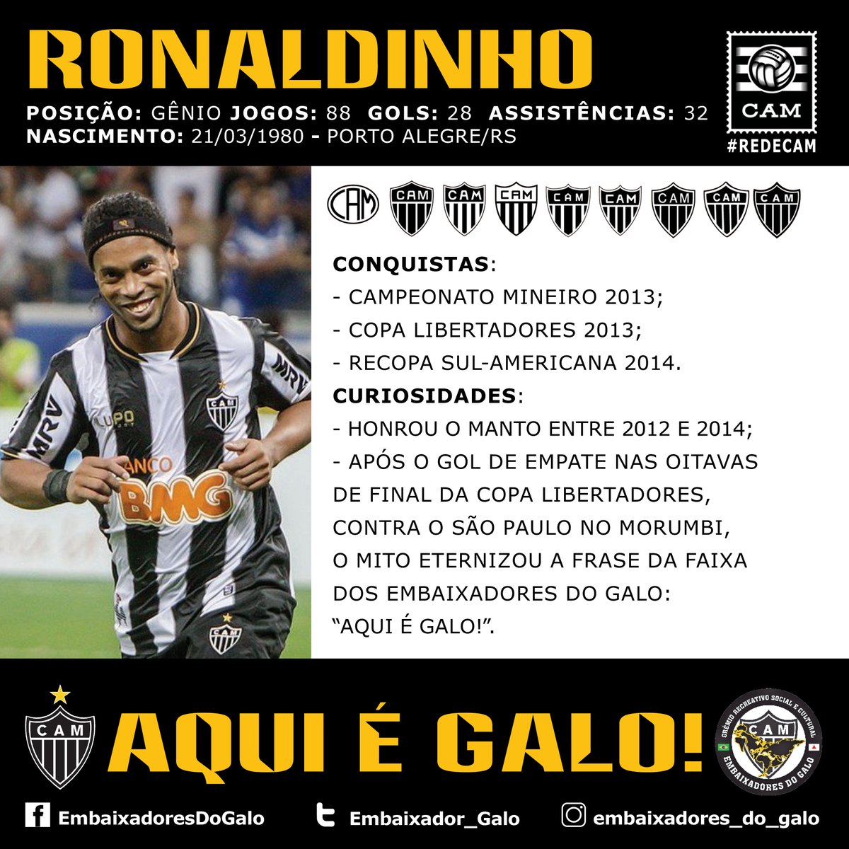 Embaixadores do Galo tweet media