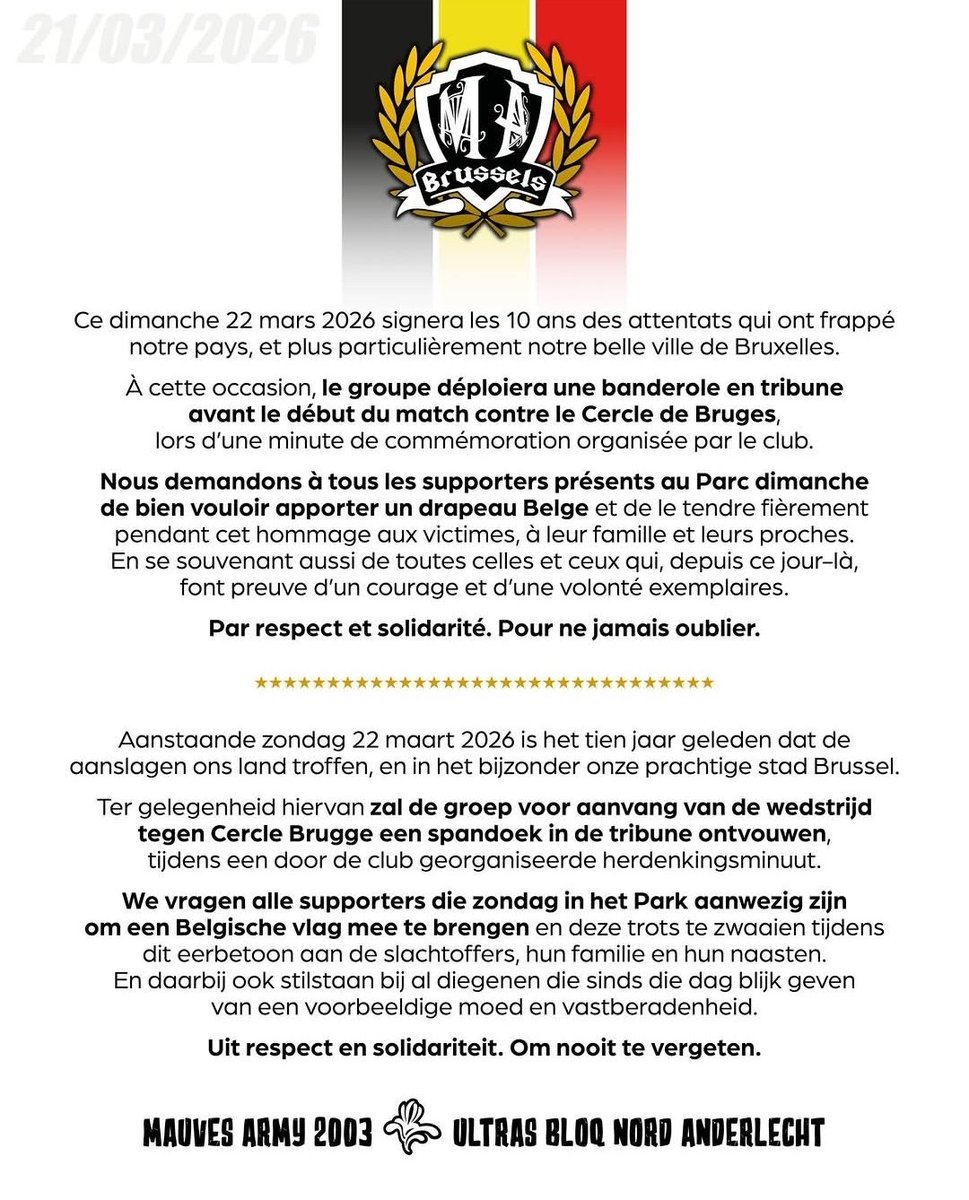 Purple Anderlecht tweet media