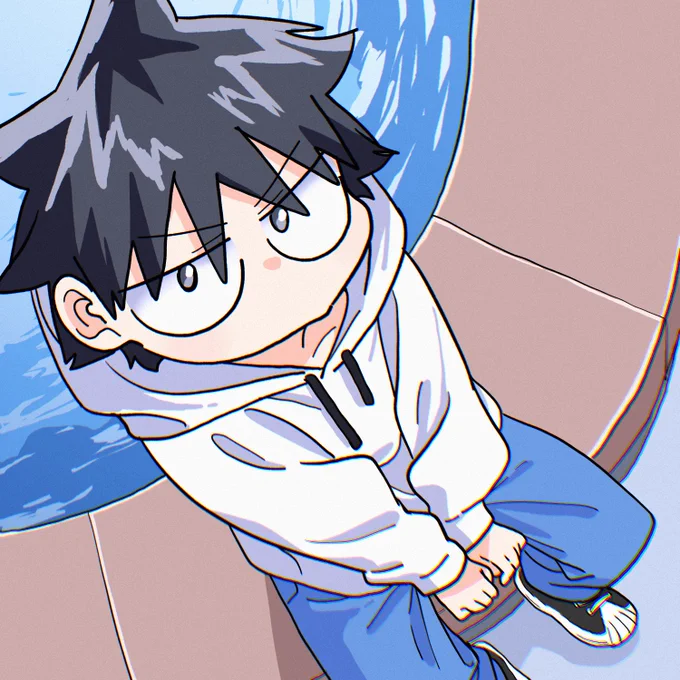 「待った?」