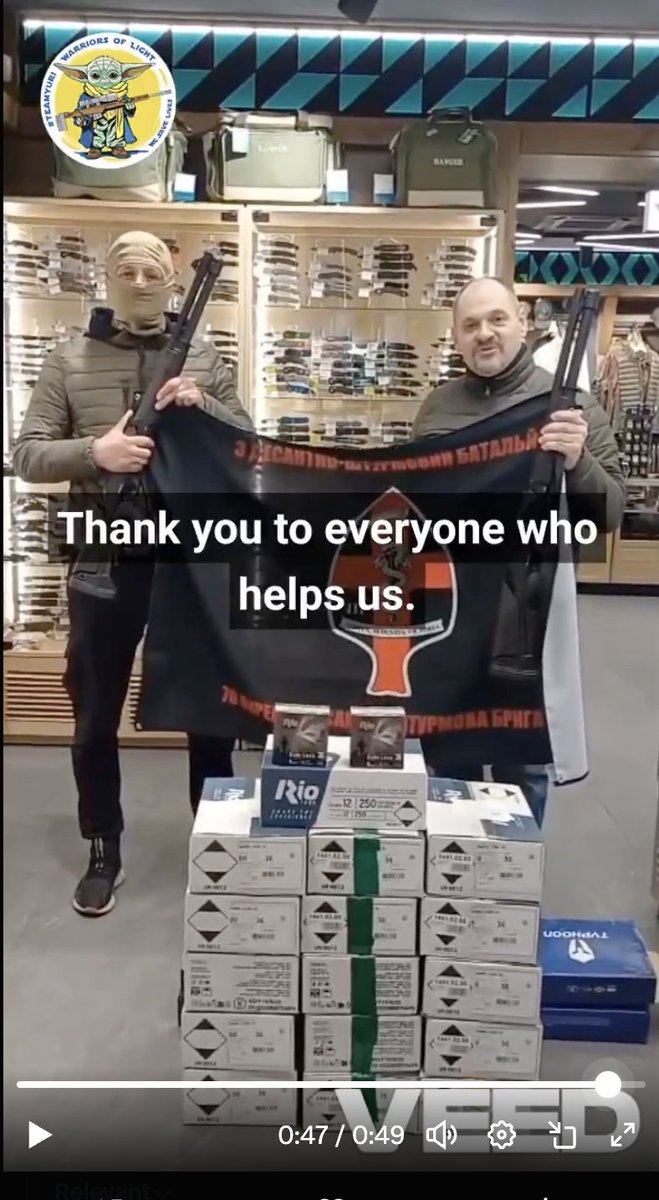 AndersRasmusso2's tweet photo. Don't forget—sponsor matching is still turning your help into double the impact! 📉✨
Yuri arms the best to protect the rest! 🛡️
⚡️ Help us finish the job: https://t.co/mUEM5IKYVp #TeamYuri #PrecisionLogistics #StandWithUkraine #SOF #AlphaSBU https://t.co/FXirt97Sto