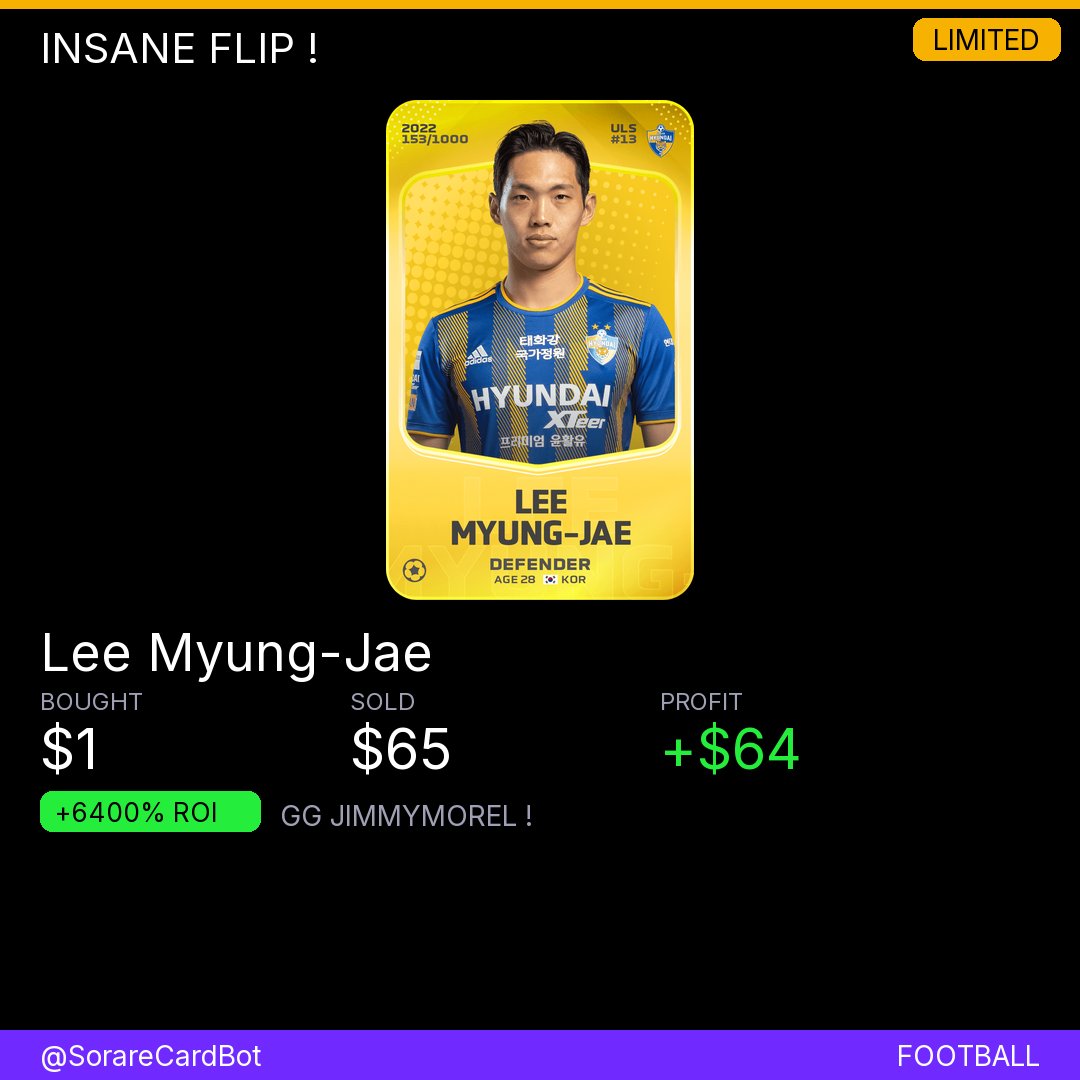 Sorare Alerts tweet media