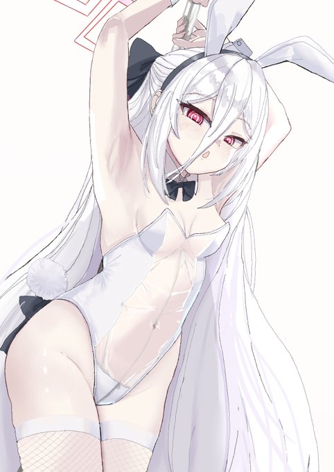 #ブルアカ #Bluearchive ケイ(バニー)描いた