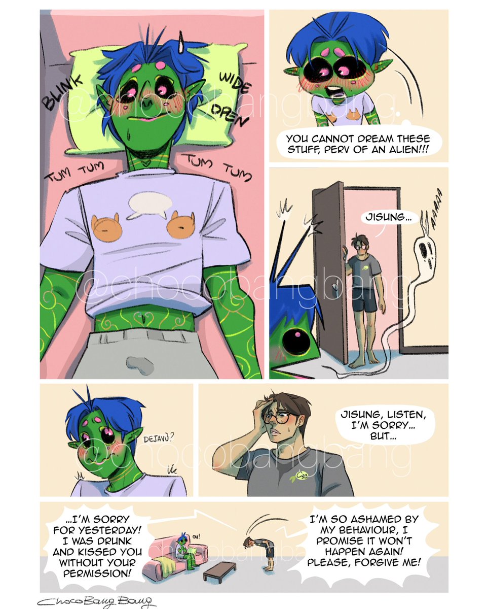 🔞ChocoBngBng💛 Among Those Stars comic ongoing tweet media