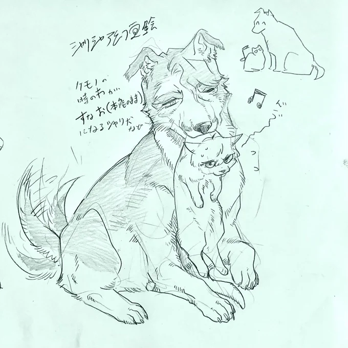 シャリシャア 🟩🟥幻覚
ケモの姿の方が素直になる🟩犬など 