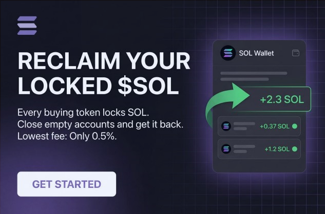 cristineisa0709's tweet image. There's free $SOL hiding right under your nose!💰

Every single token you own is holding a small amount of $SOL as rent hostage.

🔗 unlockrent.cc

That hidden value isn't gone-it still belongs entirely to you!

The competition wants too much:Sol Incinerator takes 2-5%