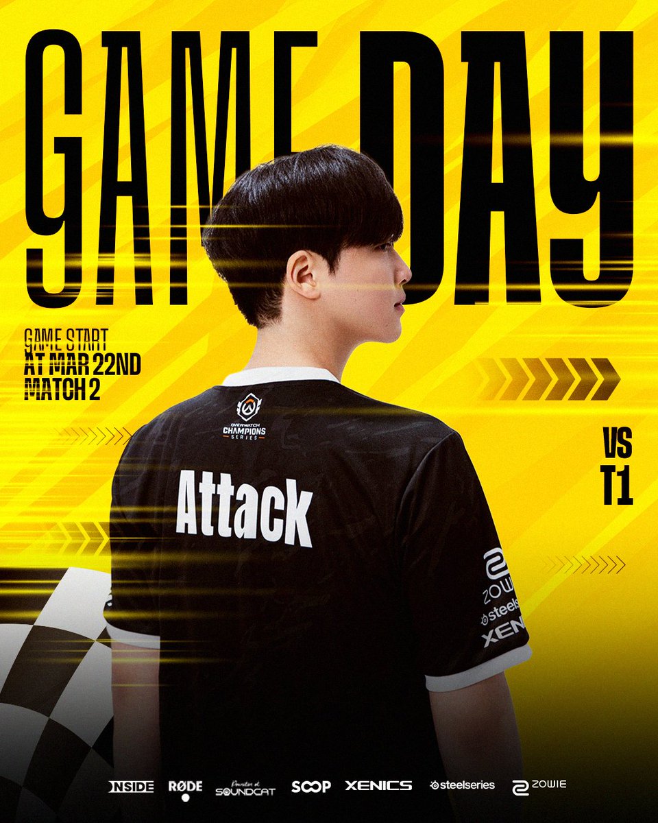 OW_ONSIDEGAMING's tweet photo. 𝟮𝟬𝟮𝟲 𝗢𝗪𝗖𝗦 𝗞𝗢𝗥𝗘𝗔 𝗦𝗧𝗔𝗚𝗘 𝟭 𝗠𝗔𝗧𝗖𝗛 𝗗𝗔𝗬

⏰3월 22일 Match 2
✨ vs T1 @T1_official_gg

더 단단해진 모습으로, 흔들림 없이 이어가겠습니다.

- Live: https://t.co/a3O6Hfn2gY
- Discord: https://t.co/qNnK3vTM1B

#THISISONSIDE #RØDE #RØDEONSIDEGAMING https://t.co/fyCfOLNd1j