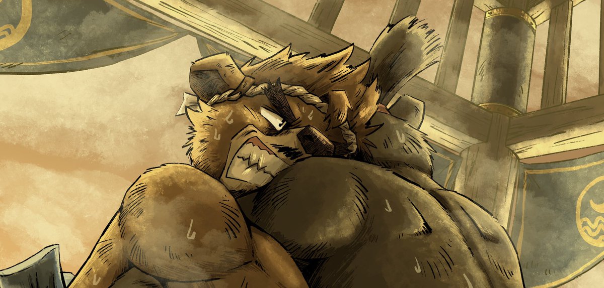 熊おじ。@Commission open tweet media