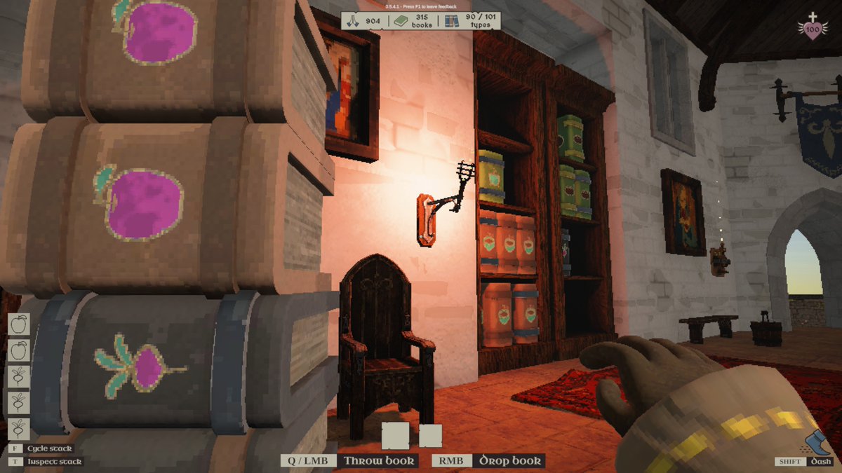 Monk Took Book 🎮DEMO ON STEAM tweet media