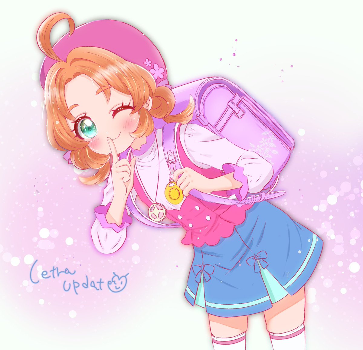 「#ランドセルの日」|れとら⭐︎UP DATEのイラスト