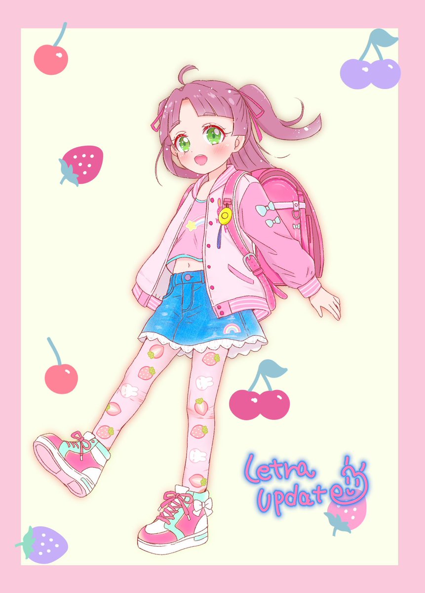 「#ランドセルの日」|れとら⭐︎UP DATEのイラスト