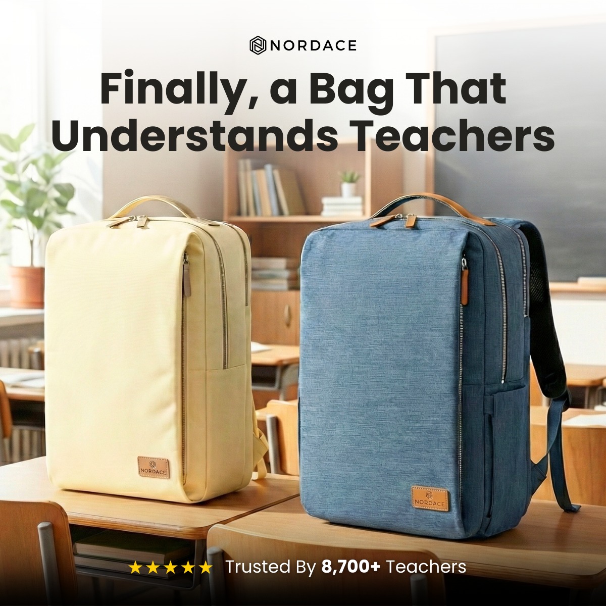 Every day starts the same—papers, tools, devices, and “just in case ...