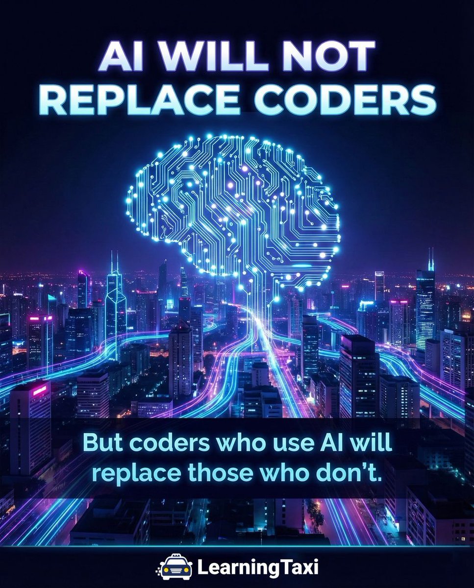 Most people don’t fail at learning tech.

They fail because learning feels overwhelming.

Follow Learning Taxi for simple, practical tech learning.

#coding #learnpython #techskills #microlearning #developers #ai #programming #learncoding