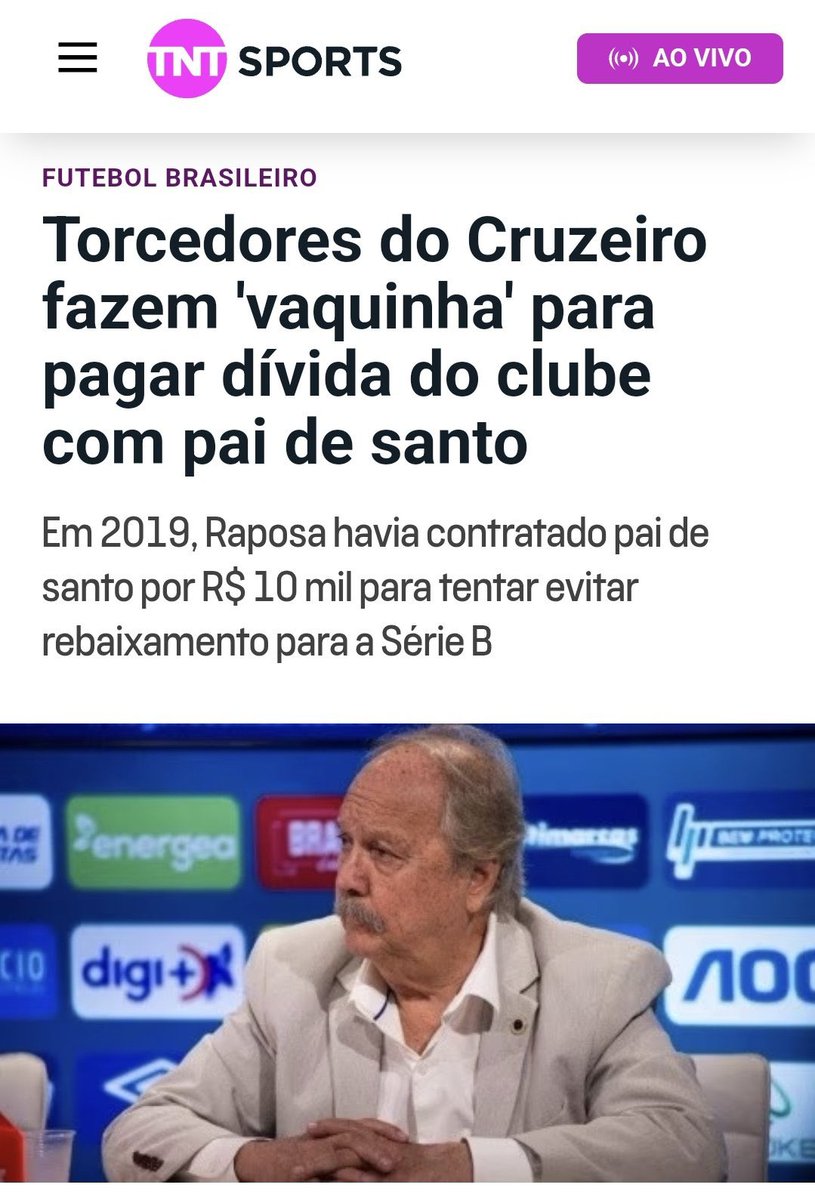 Coincidência ou não, tudo começou a desandar depois que mexeram com o pai de santo. E morreu sem receber 😕