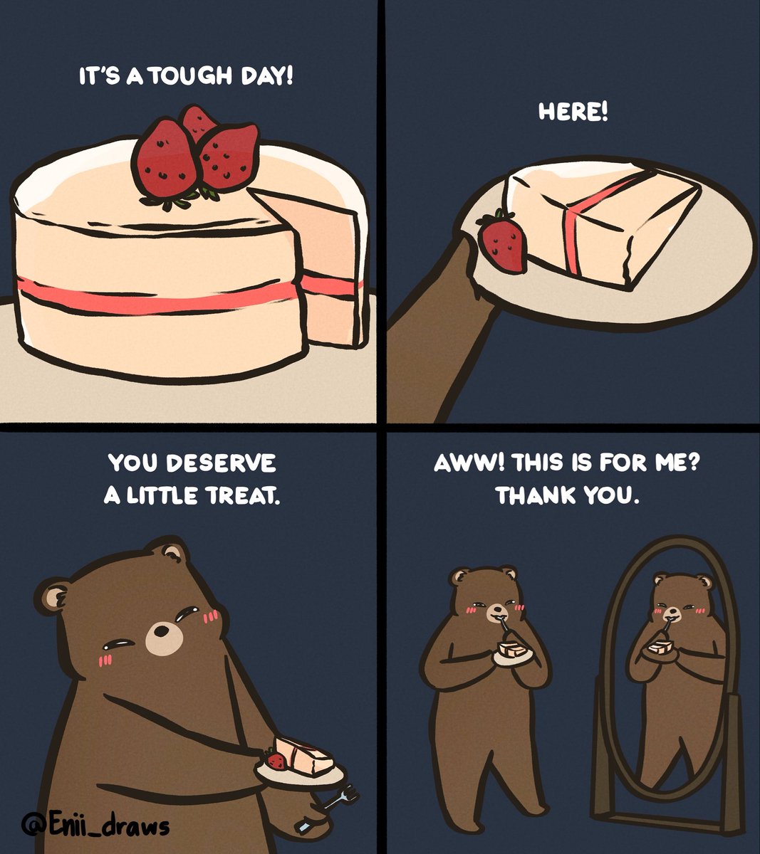 A treat from me to me🐻🍰