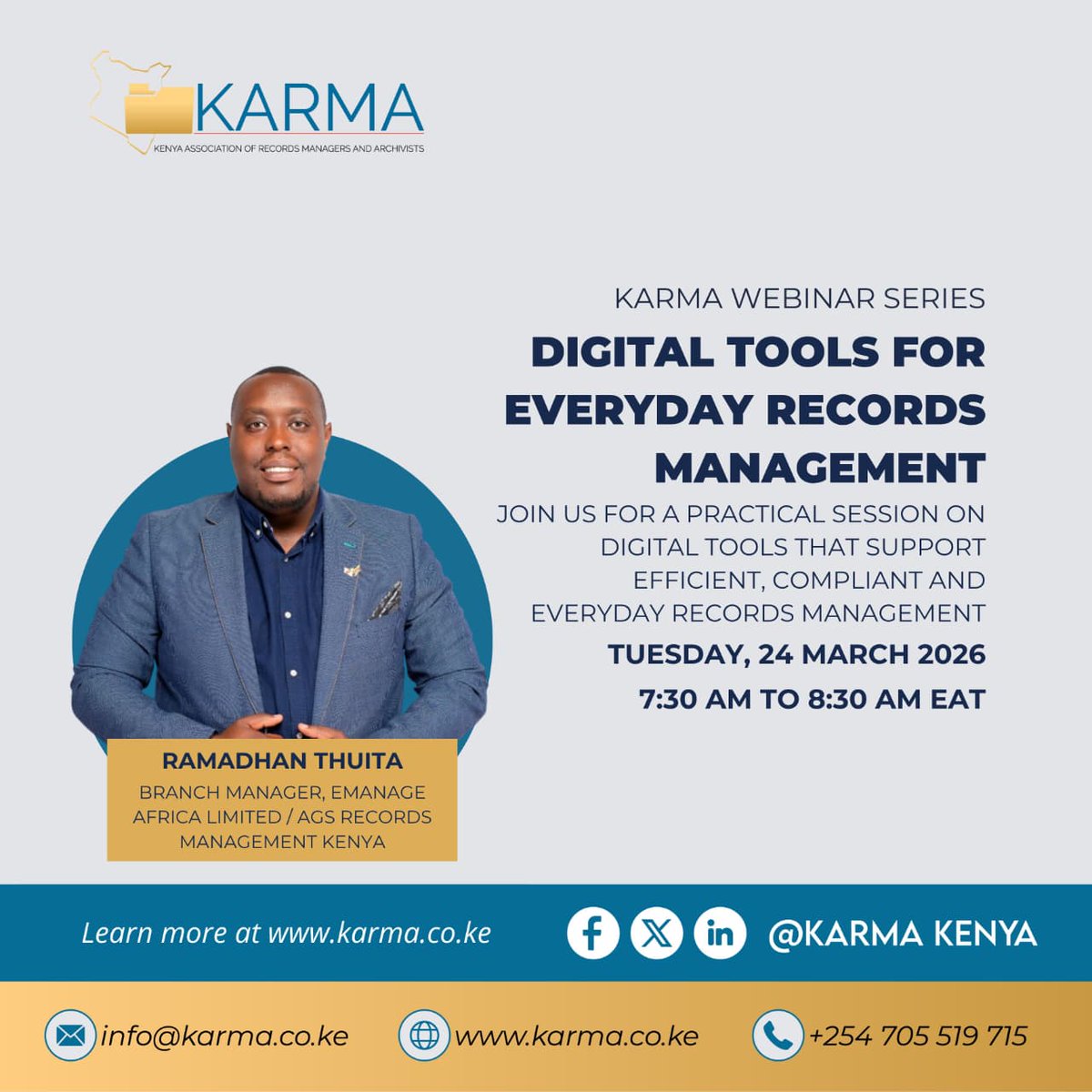 Kenya Association of Records Managers & Archivists tweet media