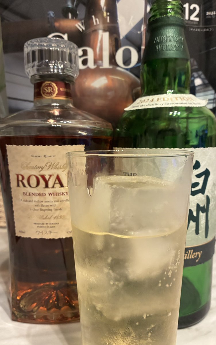 Makobein's tweet photo. 白秋2024も飲み切りました🥃
2杯目はローヤルで https://t.co/GwgbSV04Dx