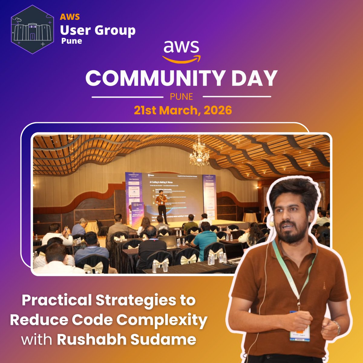 AWS User Group Pune tweet media