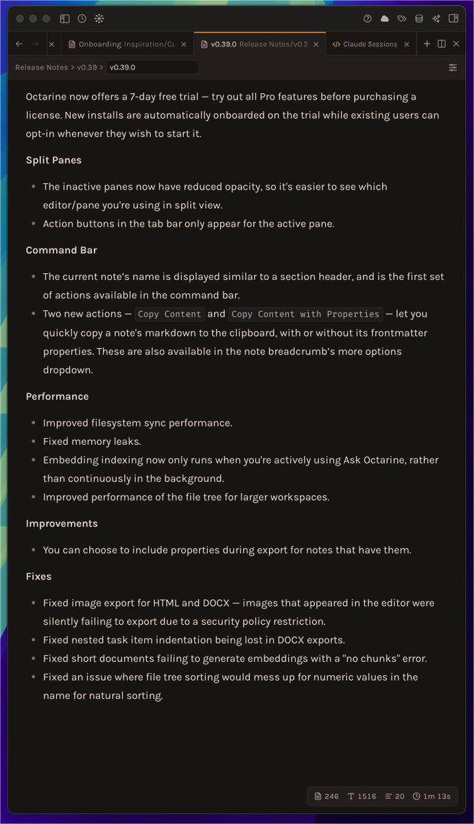 Octarine tweet media