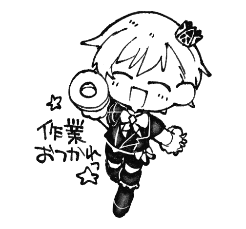 春コミおつかれさま差し入れイラストたち(渡せなかったもの含め) 