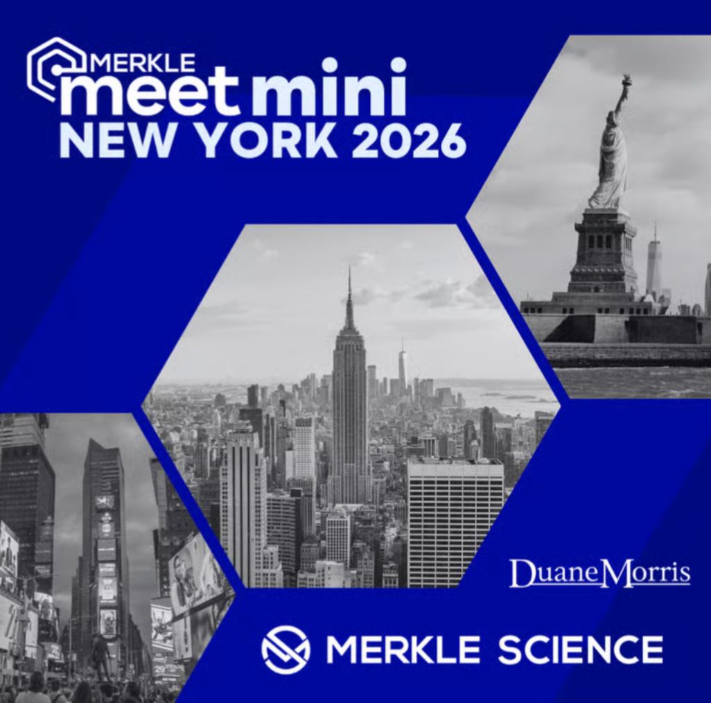 Who is attending @merklescience NY meet on the 23rd? 

Promises to be an afternoon of focused discussions on digital assets, let’s have a chat!