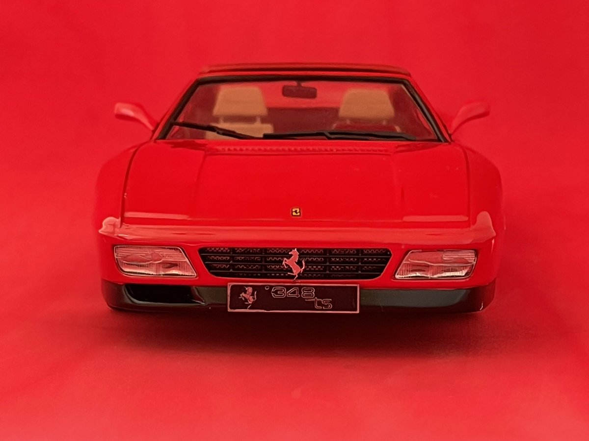 itoh_hirotaka's tweet photo. フジミ 1/24 フェラーリ348TS完成画像其の壱。
外観を公開。
#フジミ
#Ferrari
#348TS
#Ferrari348TS
#午年だからフェラーリのプラモ上げよう https://t.co/fucL0HQdKx