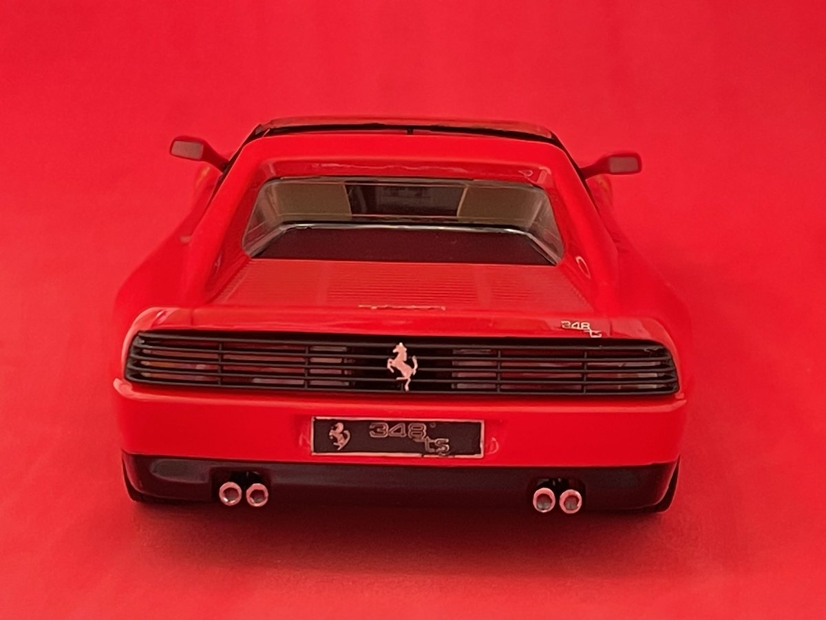 itoh_hirotaka's tweet photo. フジミ 1/24 フェラーリ348TS完成画像其の壱。
外観を公開。
#フジミ
#Ferrari
#348TS
#Ferrari348TS
#午年だからフェラーリのプラモ上げよう https://t.co/fucL0HQdKx