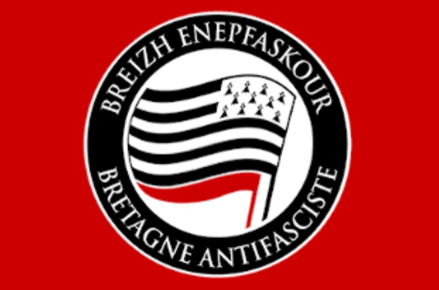 AEichorst47312's tweet photo. The Anti-Fascist Action active in France began in 2008 with a network of loose, extreme-leftist antifascist groups. Members of these groups are referred to as 'antifas' and are "affiliated" to an informal group of relatively similar movements that emerged across Europe in 1990s.

They are based off of German Anti-Fascist movements of '30s, which were crushed by the Nazi regime when they took power in 1933. Like the German movement, the French version's goal is to eliminate extreme-right and Nazi viewpoints and establishments, stopping at nothing including violence.
#history #politics #extremism #knowledgeispower
