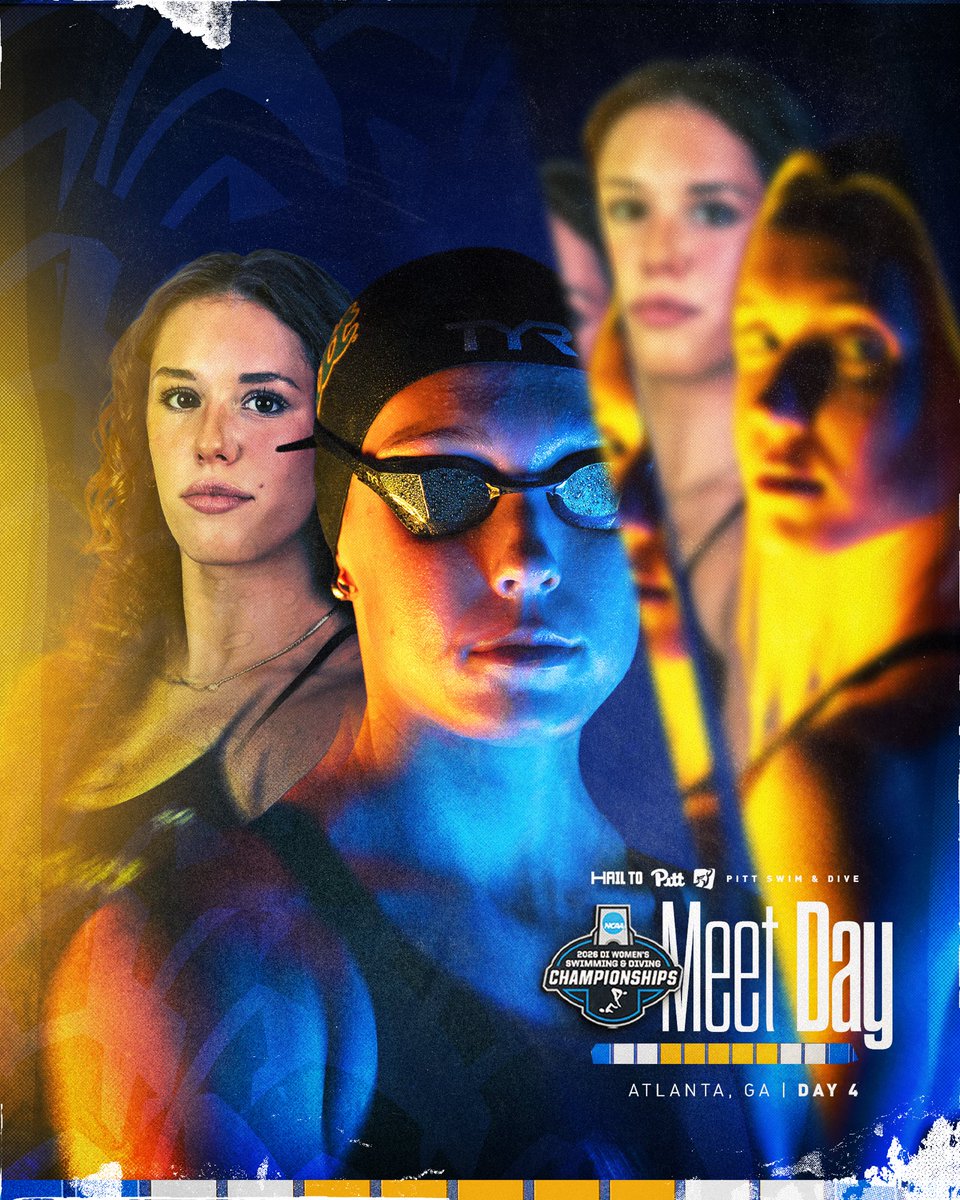 Let’s finish strong 🔵🟡

🆚 NCAA Women’s Swimming and Diving Championships
📍Atlanta, Ga.
📺 ESPN + 
📊MeetMobile