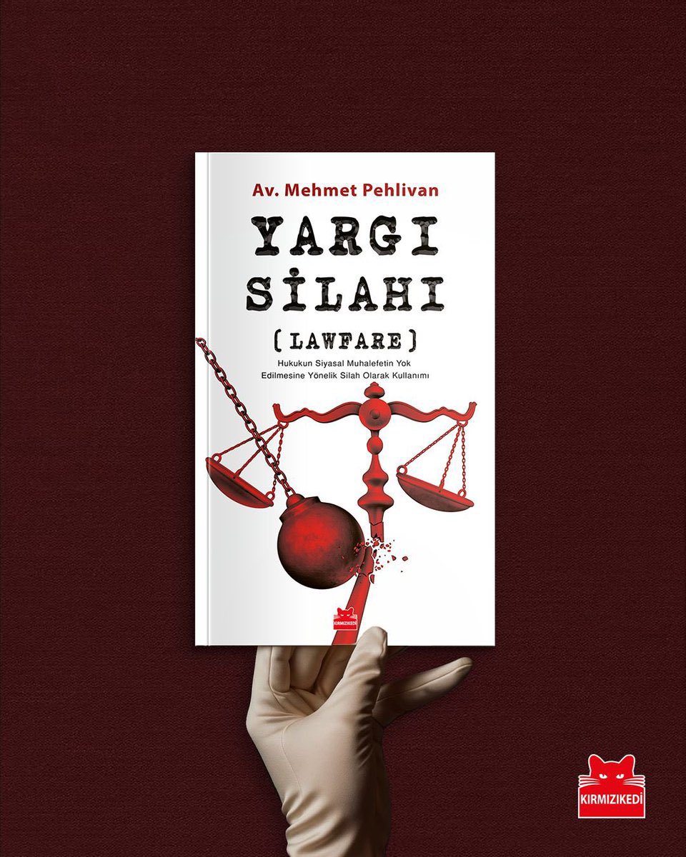 Tutuklu meslektaşımız Av. Mehmet Pehlivan’ın cezaevinde kaleme aldığı "Yargı Silahı" kitabından 150 adedi üniversite öğrencilerine hediye ediyoruz.

Gerçek profilinizle DM üzerinden öğrenci belgenizi göndermeniz yeterlidir. 

İstanbul dışına kargo, İstanbul içine ise Üsküdar'dan