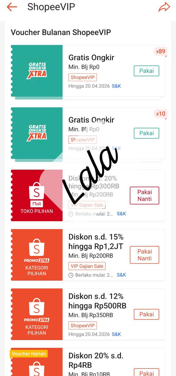 Loserrrrr20's tweet photo. ᥫ᭡ Open Co Jasa Shopee Vip ᥫ᭡

𖹭.ᐟ  Fee 500p (max 3 toko)
𖹭.ᐟ  Privasi aman 
𖹭.ᐟ   Alamat kalian 
𖹭.ᐟ Resi langsung dikasih setelah keluar
𖹭.ᐟ Payment all e-wallet  &amp; Seabank (ada qris juga) 

T. Jasa co vip gratis ongkir shopee 
#zonauangㅤ
#zonajajanᅠᅠᅠ https://t.co/00R8M7CO97