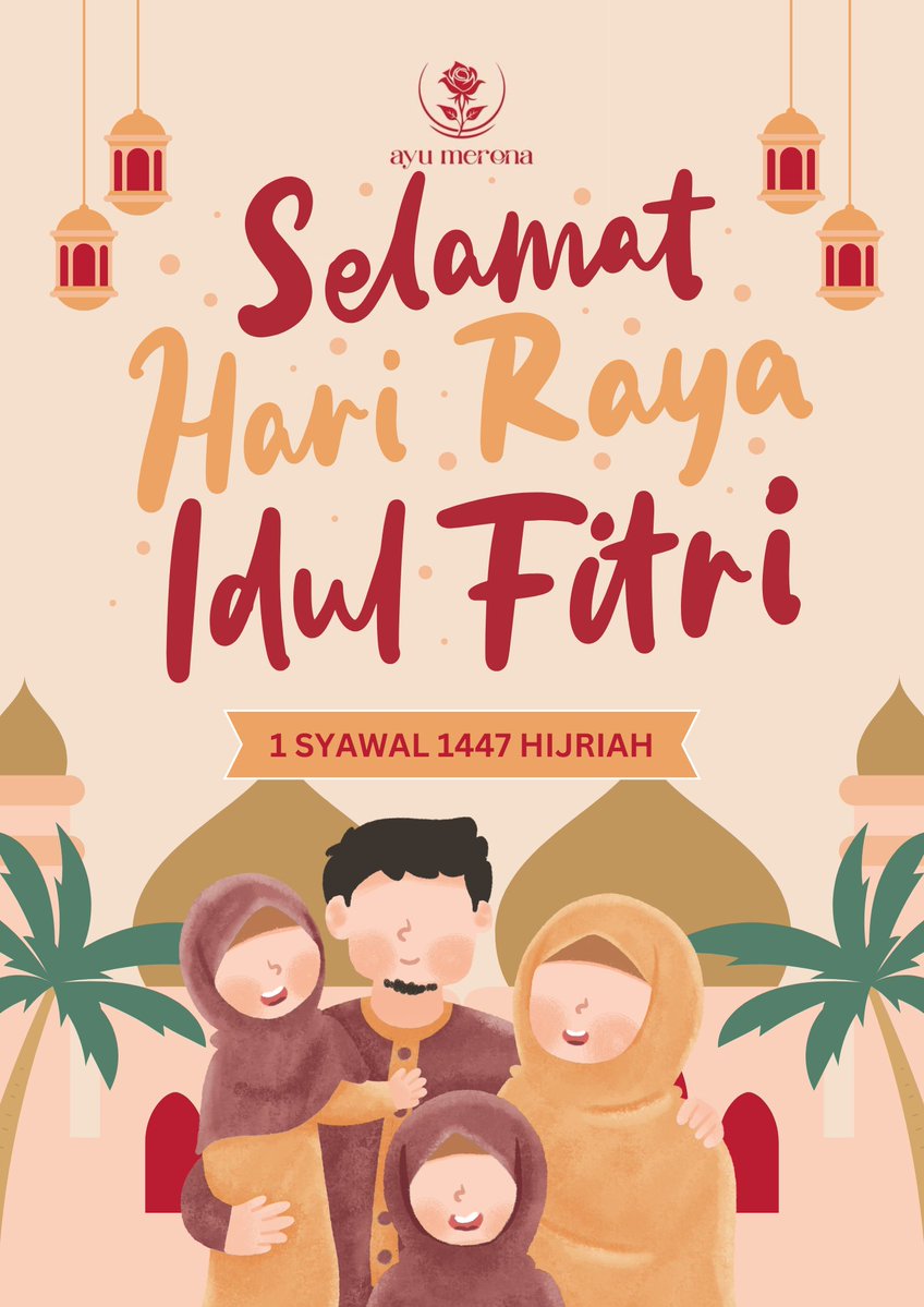 ⠀⠀⠀
𝑺𝒆𝒍𝒂𝒎𝒂𝒕 𝑯𝒂𝒓𝒊 𝑹𝒂𝒚𝒂 𝑰𝒅𝒖𝒍 𝑭𝒊𝒕𝒓𝒊🌙✨
𝑴𝒐𝒉𝒐𝒏 𝒎𝒂𝒂𝒇 𝒍𝒂𝒉𝒊𝒓 𝒅𝒂𝒏 𝒃𝒂𝒕𝒊𝒏🌙✨

Semoga hari kemenangan ini membawa hati yang kembali suci, langkah yang penuh berkah, dan kebahagiaan yang tak terhingga.
⠀⠀⠀