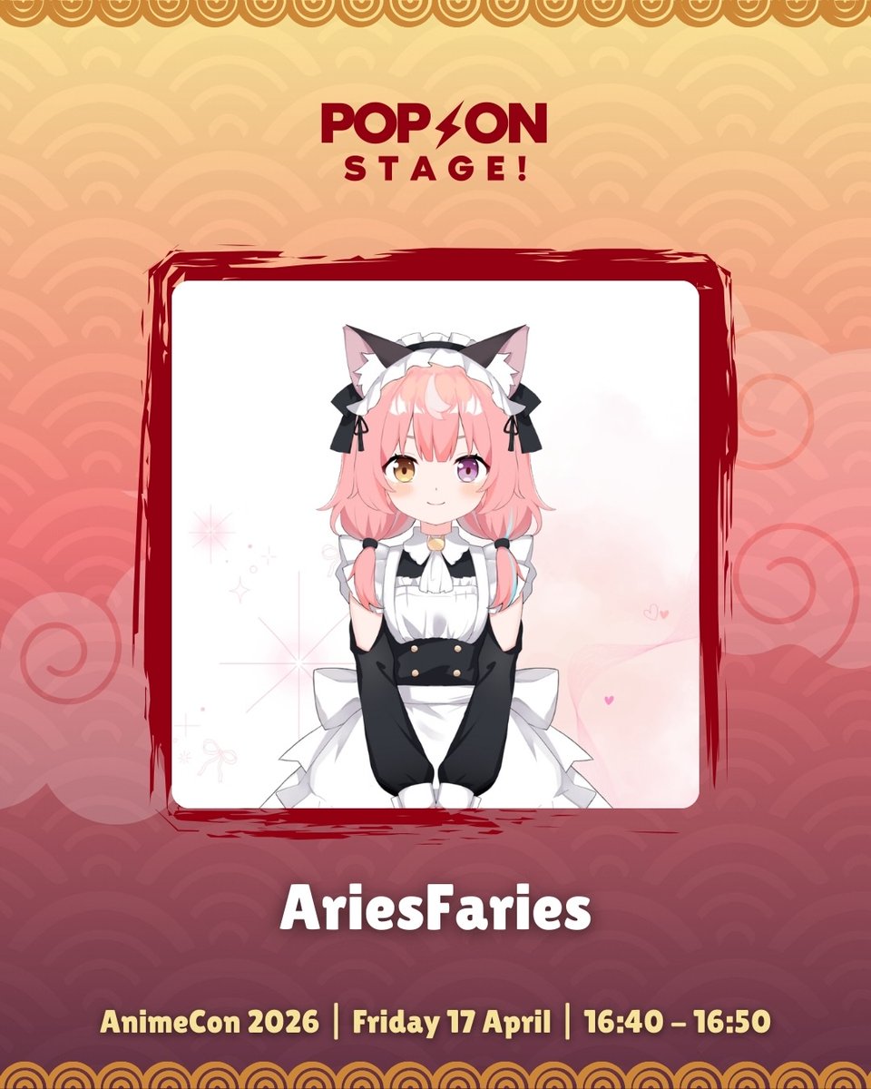 Please check out my Vtuber performance at AnimeCon2026
<a href="/AnimeconNL/">AnimeCon 2026 - Hidden Spirits || April 17 - 19</a> as part of the Pop On Stage - April 17th 2026!  Super excited to be performing the Netherlands!
#vtuberconcert #vtuberperformance #ariesfaries