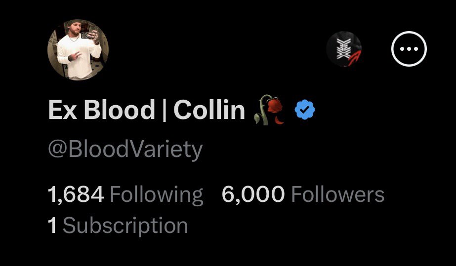 Ex Blood | Collin 🥀 tweet media