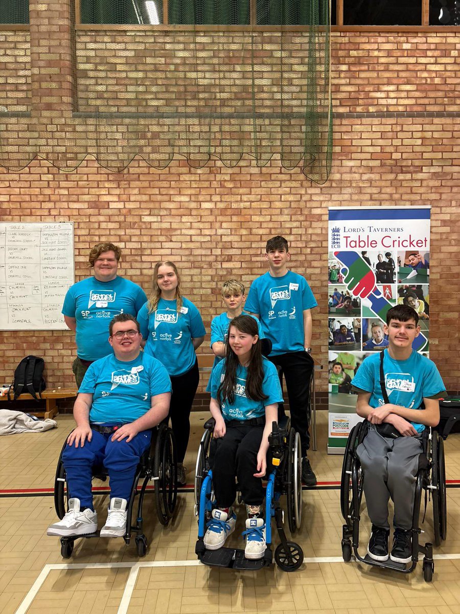 NorfolkCricket's tweet photo. Shout out to the Clare School from Norfolk who came runners-up in the Lordโs Taverners Regional Table Cricket finals which took place at Newmarket on Wednesday ๐๐
#TableCricket #InclusiveCricket https://t.co/bCW1GgVxZd