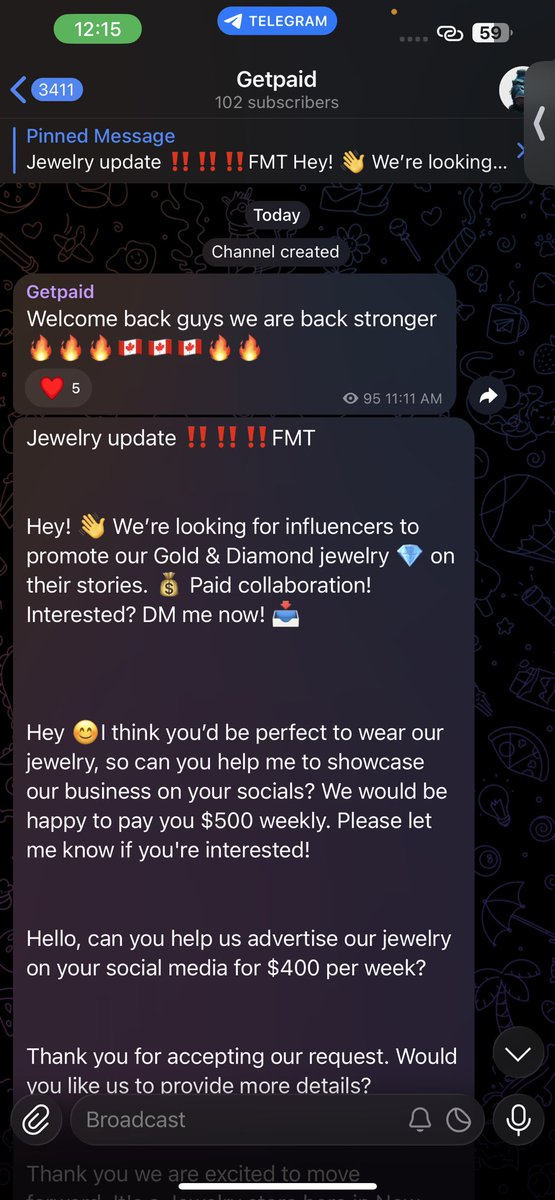 Get paid tweet media