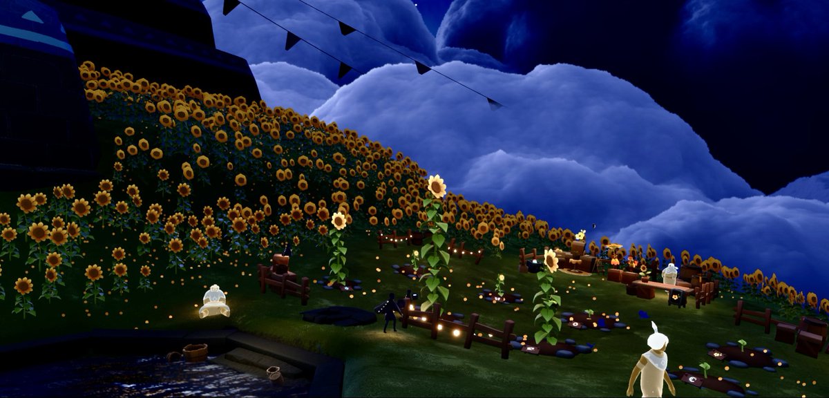 theorphiccat's tweet photo. Took the midnight manta to Bloomland

#SkyChildrenOfTheLight #DaysofBloom https://t.co/HzfdxQpK2h