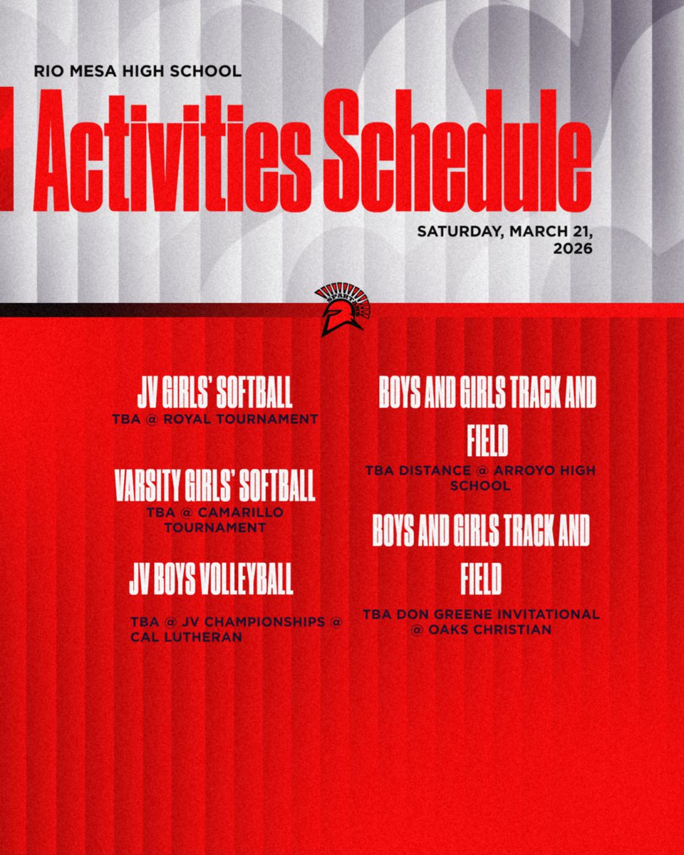 Rio Mesa Athletics tweet media