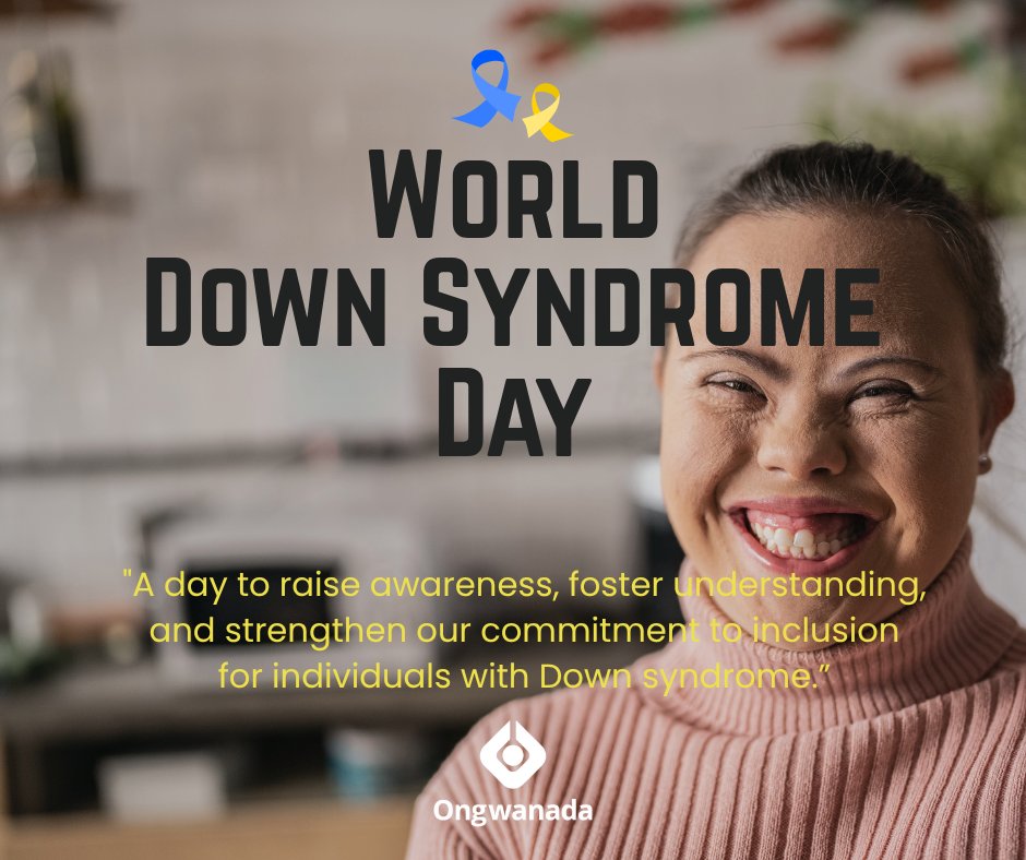 💙 March 21 is World Down Syndrome Day 💙

21/3 represents the three copies of chromosome 21. Today is about raising awareness and supporting inclusion for people with Down syndrome.

#WorldDownSyndromeDay #InclusionMatters