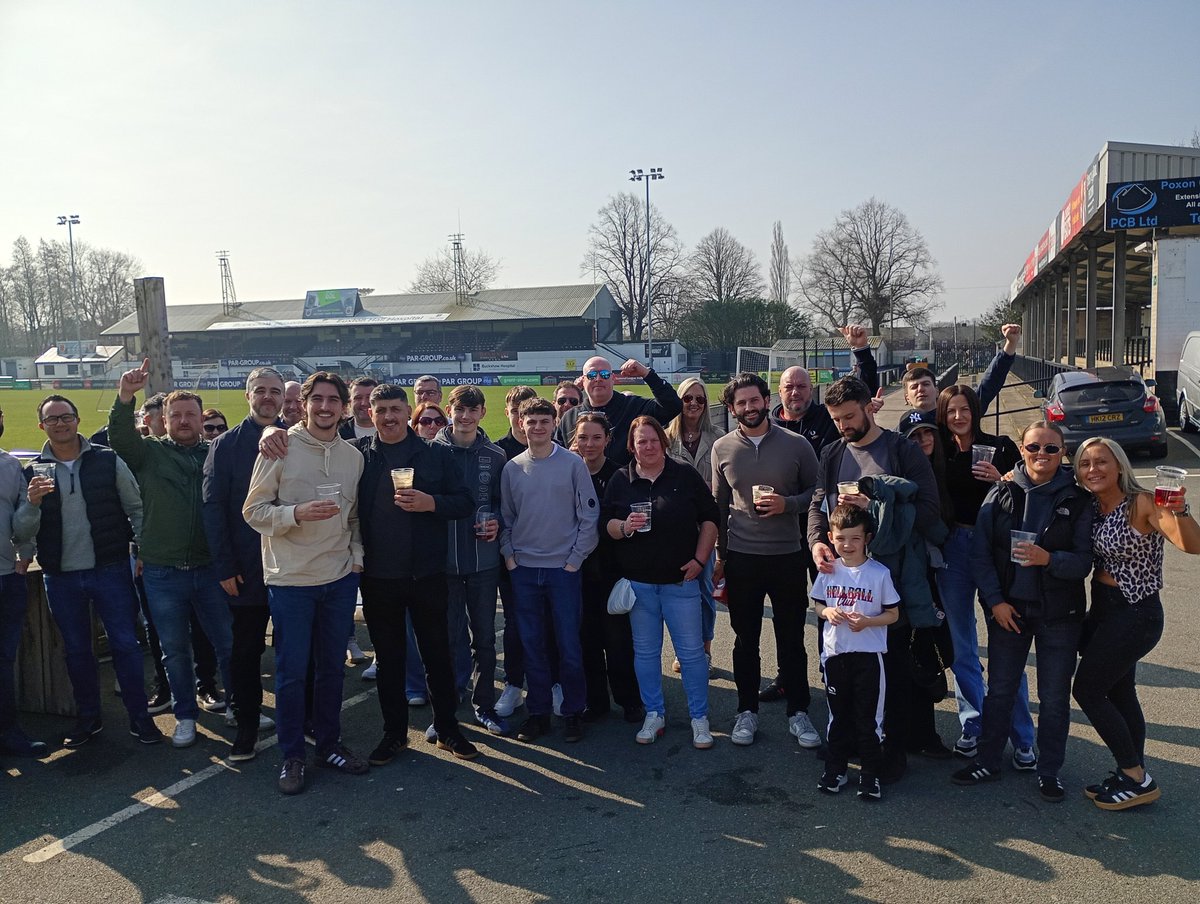 Chorley awaydays tweet media